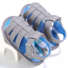 Load image into Gallery viewer, Summer Newborn Baby Boys Shoes Casual Breathable Hollow Shoes Kids Slippers Prewalker 0-18M
